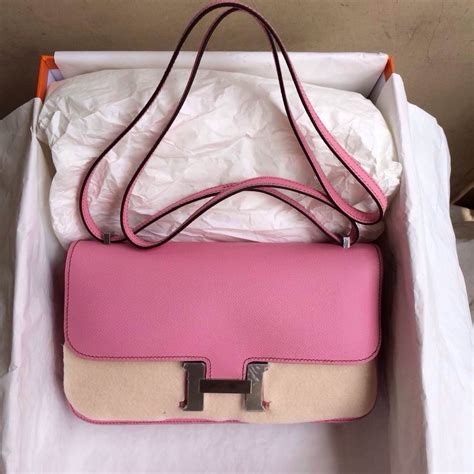 hermes constance wallet pink|hermes constance wallet price.